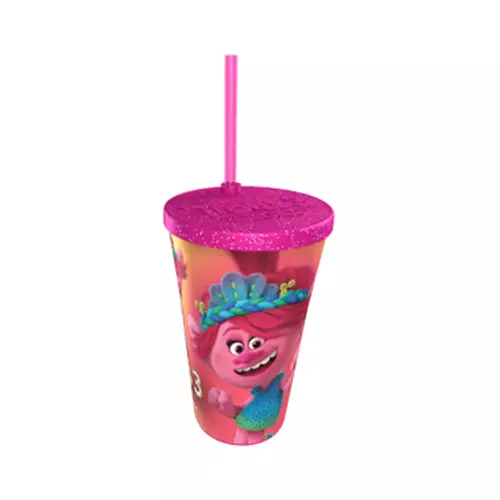 Copo Trolls 3 Rosa - Cinemark