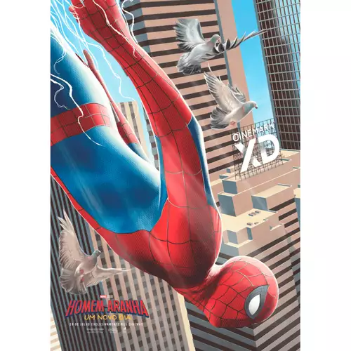 Poster A3 Homem-Aranha: Homem-Aranha - Um Novo Dia