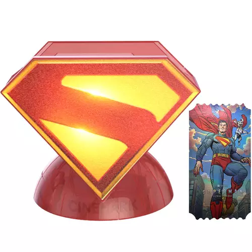 Balde de Pipoca 3D Superman + Card Colecionável - Cinemark